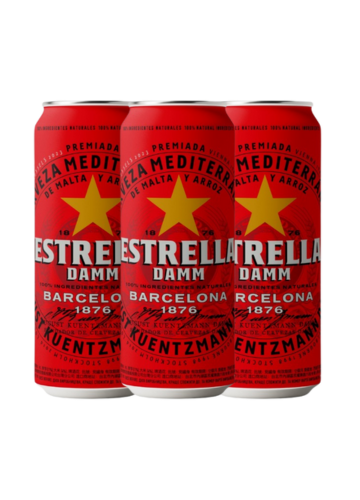 בירה אסטרייה דאם פחית- שלישייה