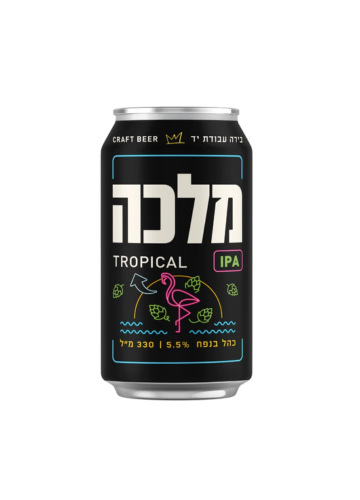 בירה מלכה טרופיקל IPA פחית 