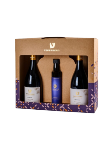 מארז יין אינספייר וליקר שוקולד