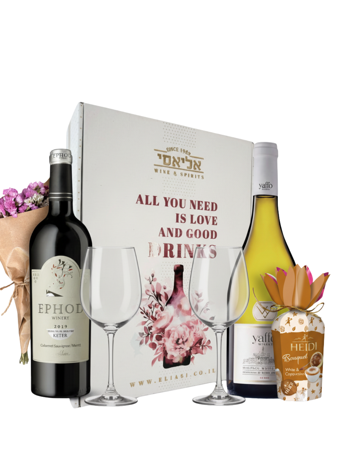 מארז יין לחג אפוד כתר והריטאז 