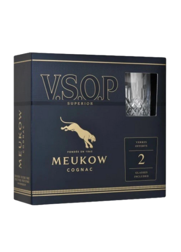 מארז מתנה קוניאק מיוקוב VSOP  עם כוסות