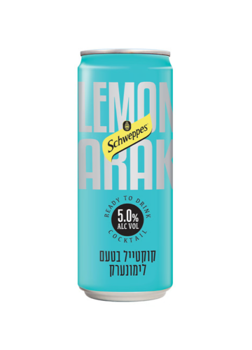 קוקטייל בפחית שוופס לימונערק 3=33 ש"ח