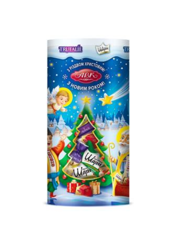 שוקולד מתנה לכריסמס עגול