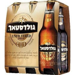 בירה גולדסטאר לא מסונן - שישייה